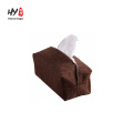 foldable cotton linen tissue box cover